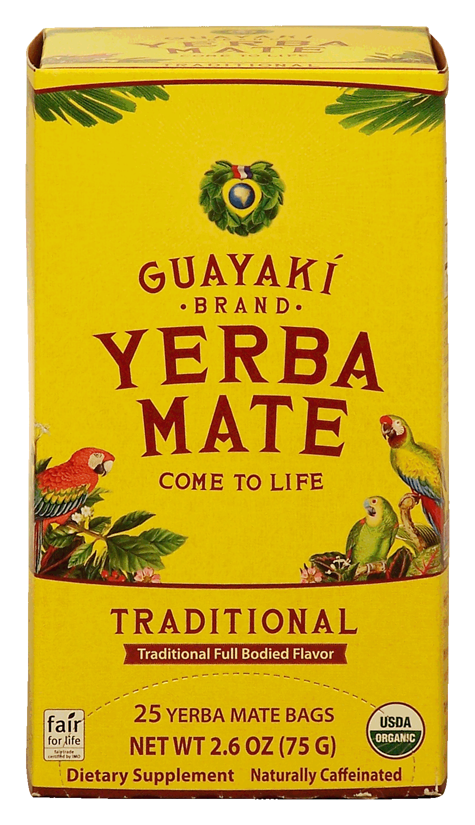 Guayaki  yerba mate, traditional, 25-bags Full-Size Picture